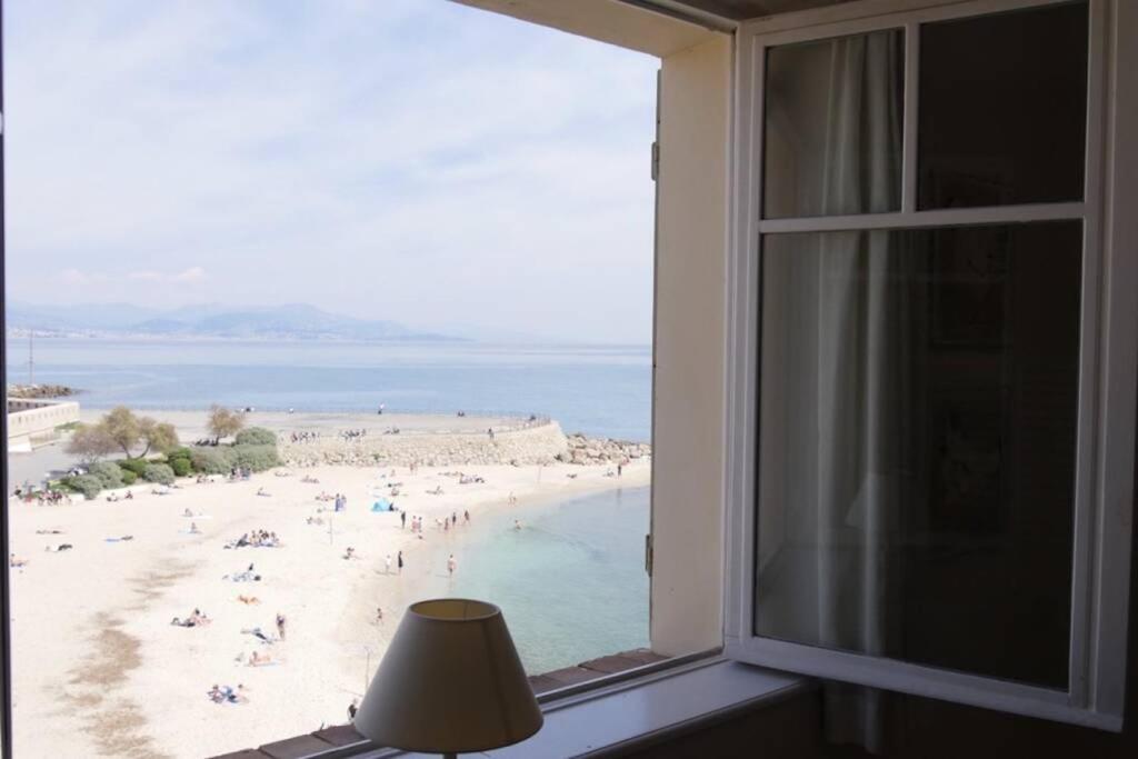 Bord De Mer - Ac, Wifi, Chic, Sea View, Beach 2 Minutes Walk Αντίμπ Εξωτερικό φωτογραφία