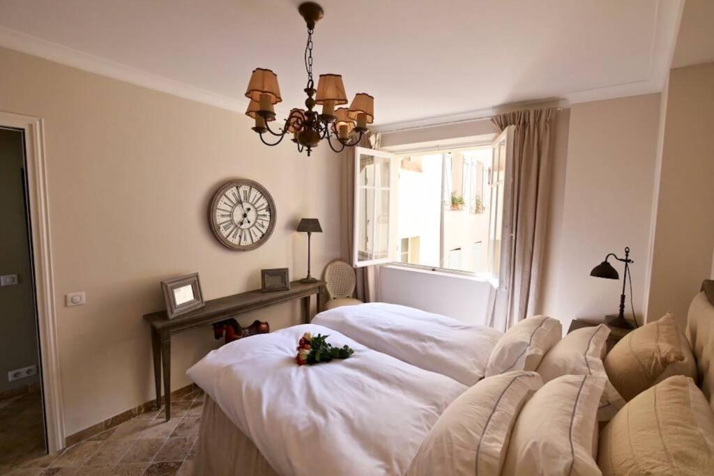 Bord De Mer - Ac, Wifi, Chic, Sea View, Beach 2 Minutes Walk Αντίμπ Εξωτερικό φωτογραφία